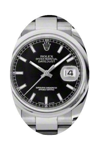 Rolex Datejust 36 116200-BLKSDO Black In...
