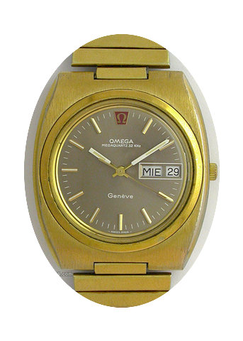 Omega Megaquartz 32KHZ Steel and Gold...