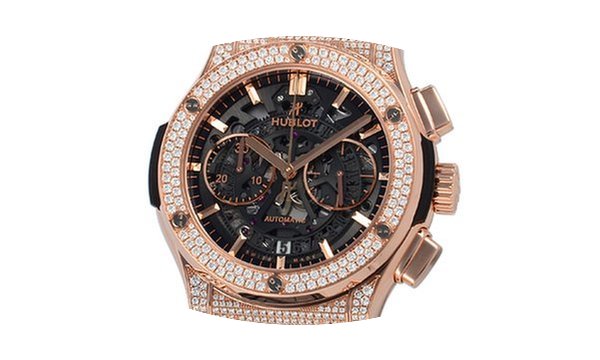 Hublot Classic Fusion Aero King Gold Pav...