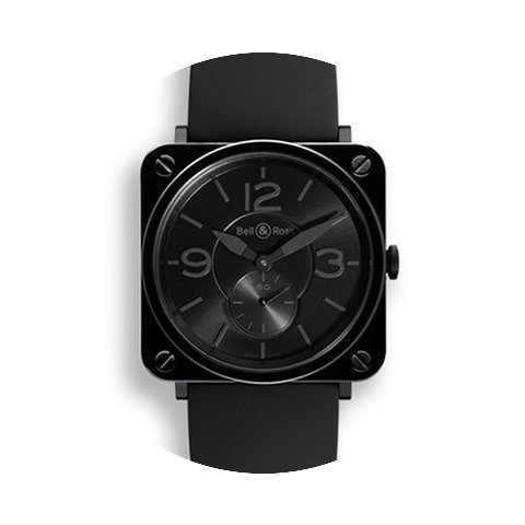 Bell & Ross BR S Black Ceramic Phant...