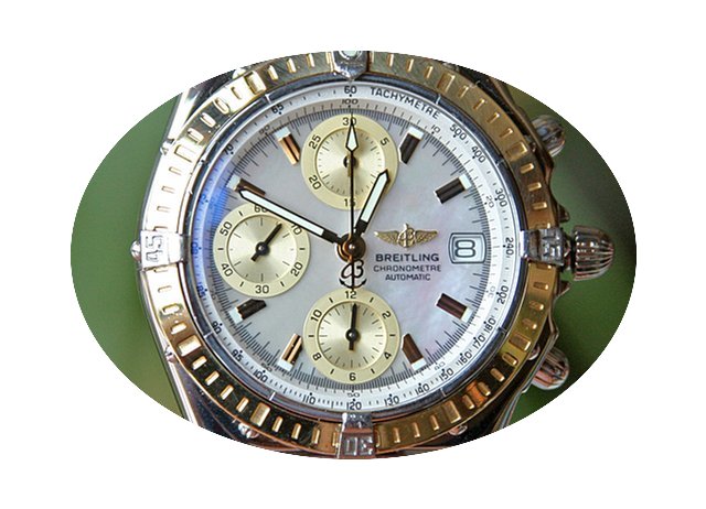 Breitling Windrider Chronomat Two Tone A...