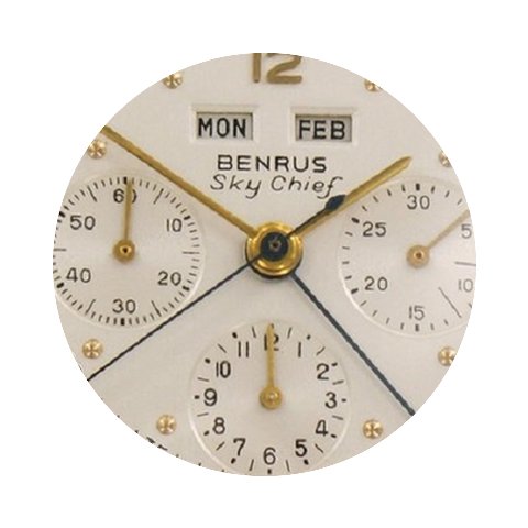 Benrus Sky Chief Datora Valjoux 72 C 14 ...