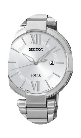 Seiko Solar SUT153P1 Damenarmbanduhr Kla...