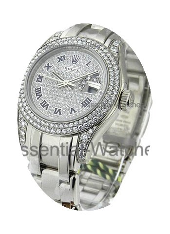 Rolex Unworn Masterpiece with 2 Row Diam...