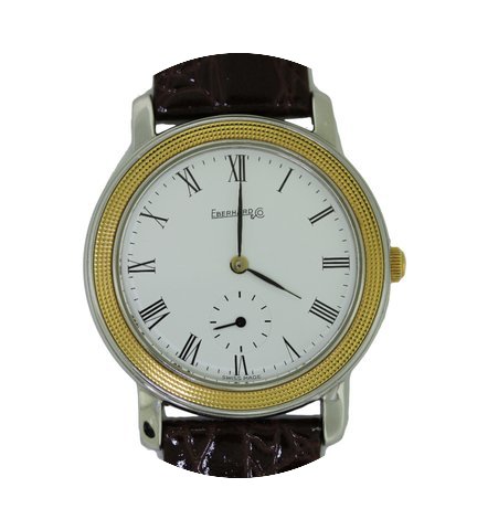 Eberhard & Co. Stainless Steel 18k Y...