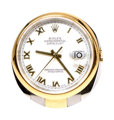 Rolex Datejust 116203 White Roman Dial B...