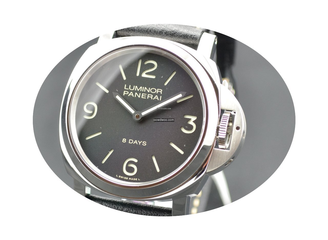 Panerai Luminor Base 8 Days Acciaio PAM0...