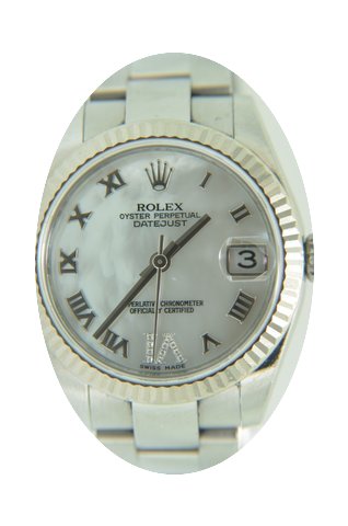 Rolex Datejust 31mm,Steel,Mother of pear...