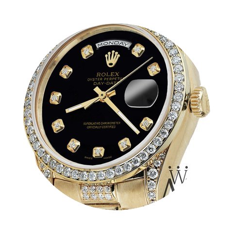 Rolex Presidential Day Date Tone Black D...