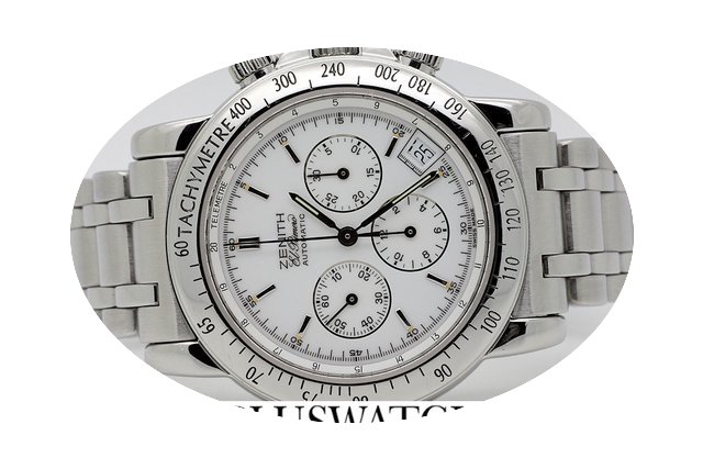 Zenith Rainbow El Primero White Dial Ste...