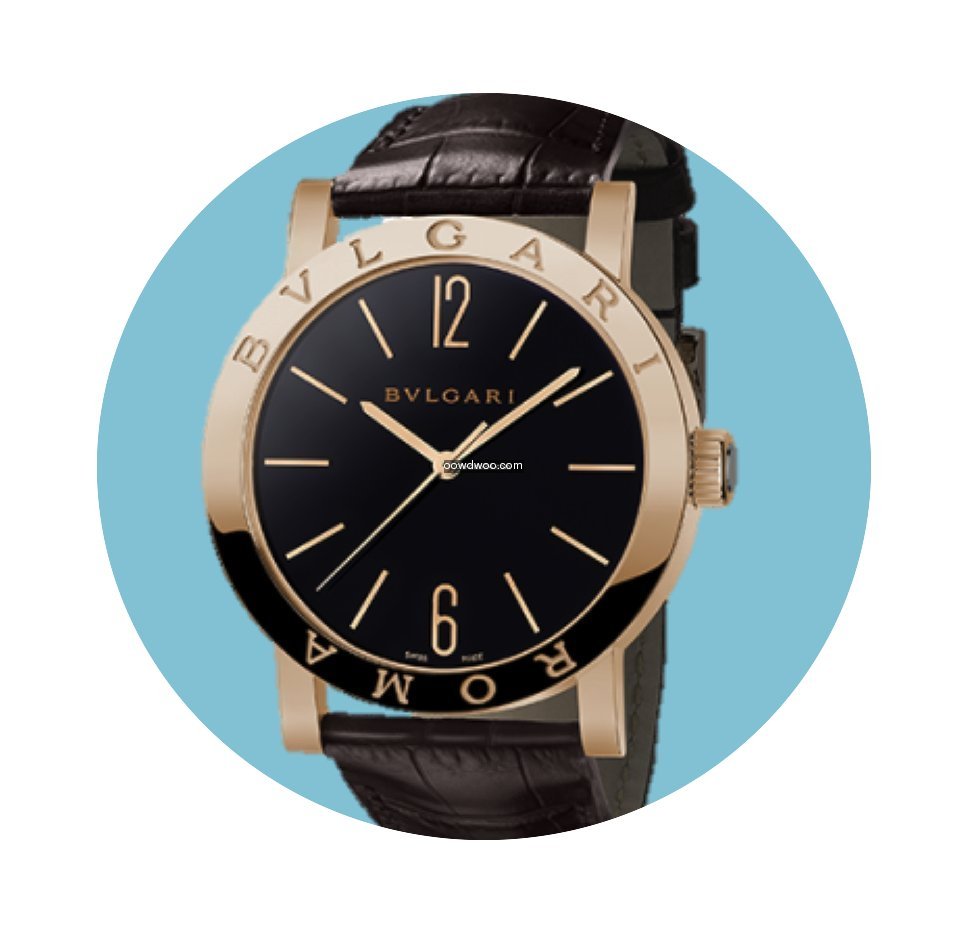 Bulgari BVLGARI ROMA Index schwarz Rosé...