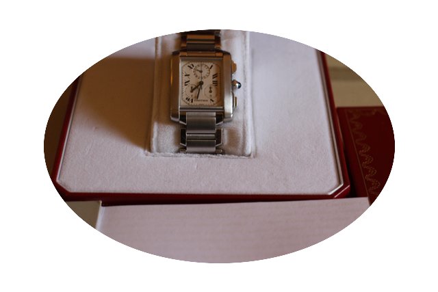 Cartier tank francese chrono...
