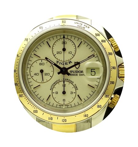 Tudor Prince Date Tiger Edition, steel a...