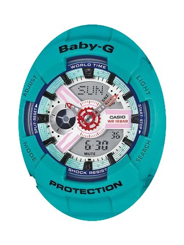 Casio BA-110SN-3AER Baby-G 43mm 10ATM...