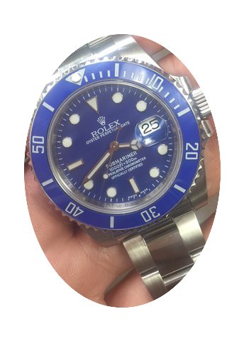 Rolex Submariner Steel Mens watch With B...