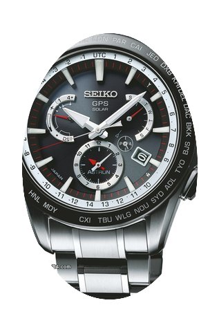 Seiko Astron GPS Solar Dual Timer Farbe ...
