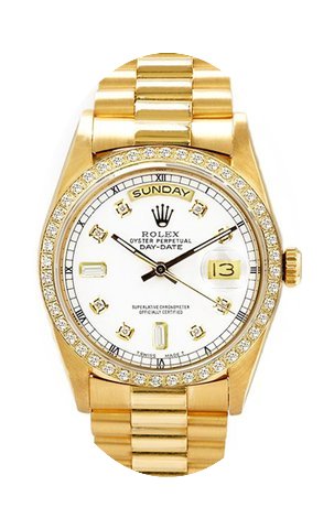 Rolex Men's President Yellow Gold Custom...