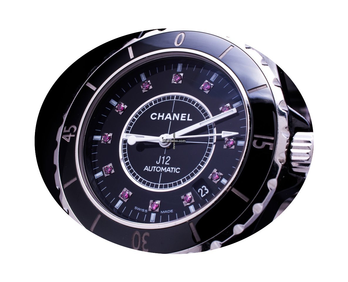 Chanel J12 Automatic 38mm Black Ceramic ...