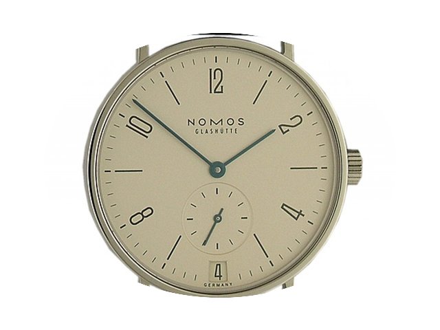 Nomos Glashütte Tangente 38 Datum Stahl...