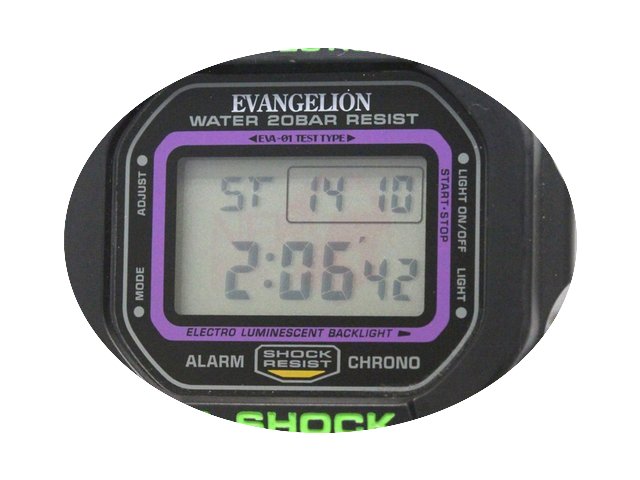 Casio G-shock Evangelion Unit 01 Quartz ...