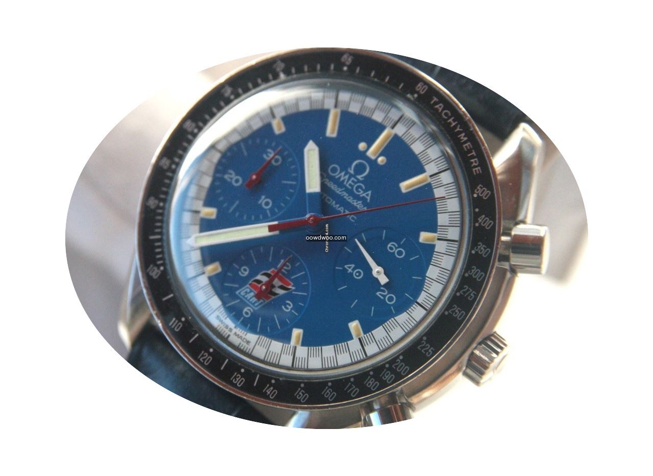 Omega SPEEDMASTER reduced INDY CART chro...