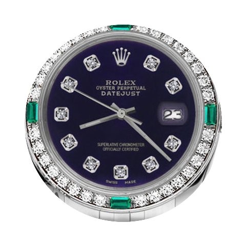 Rolex Ladies Rolex 26mm Datejust Purple ...
