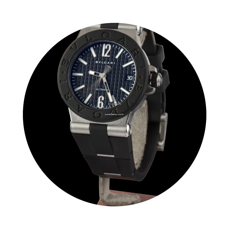 Bulgari Diagono Steel Automatic Men Size...