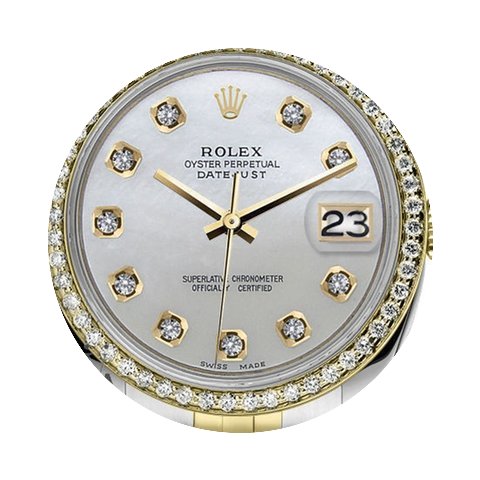 Rolex Men`s Rolex 36mm Datejust 2 Tone W...