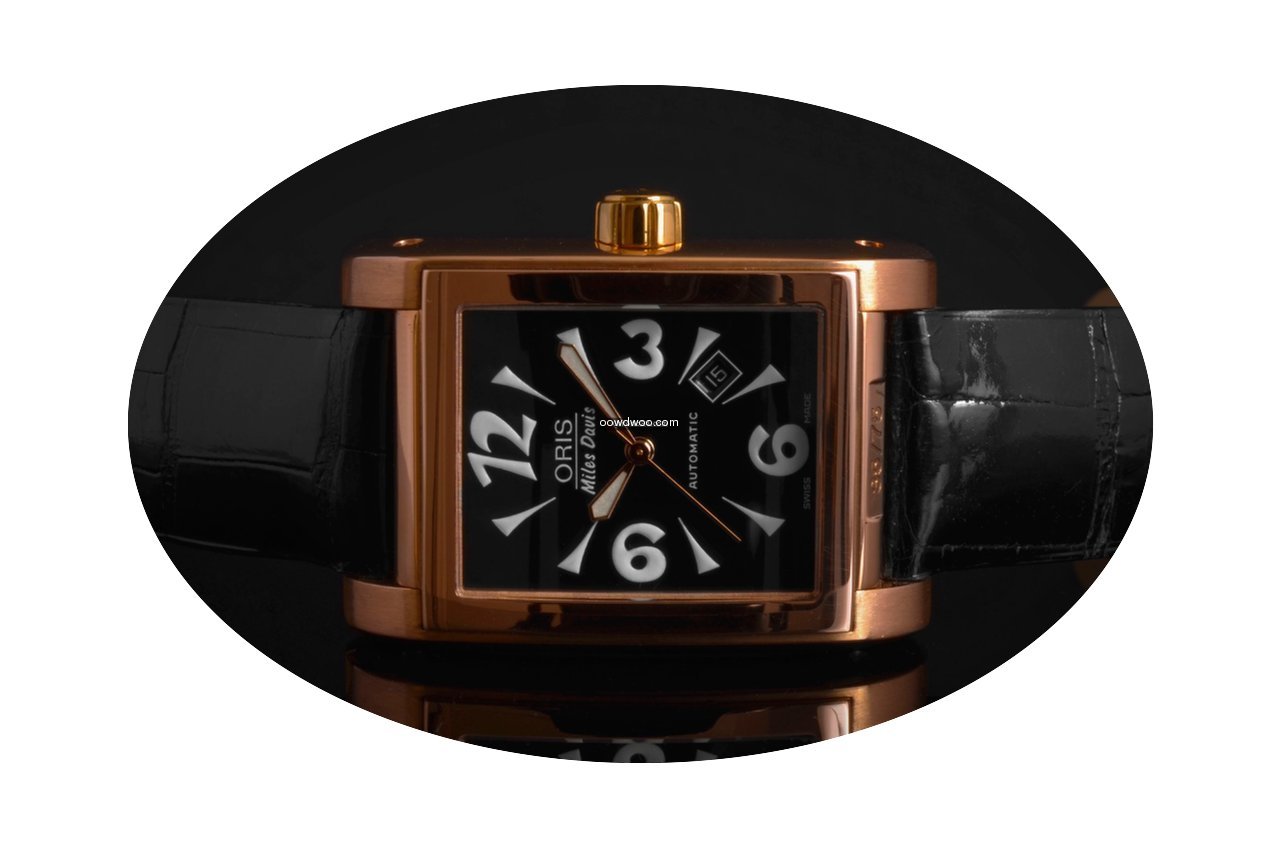 Oris Rectangular Jazz Collection Miles D...