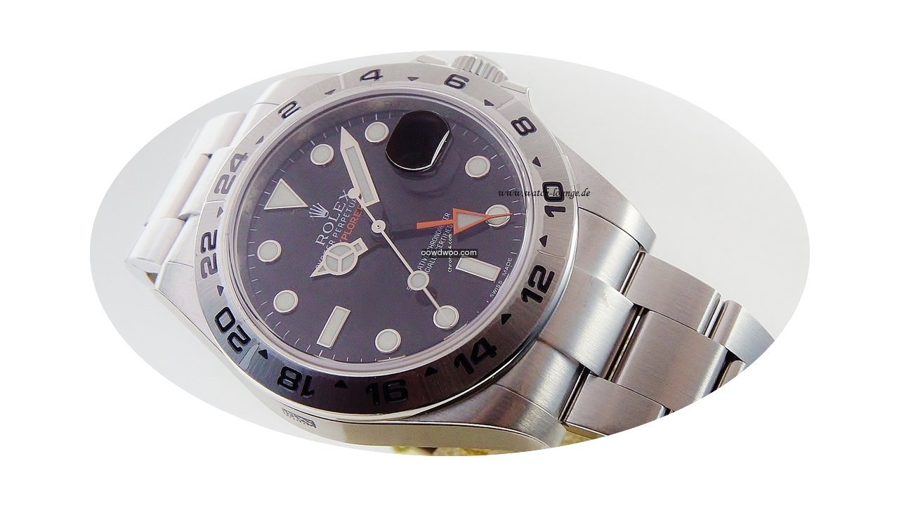 Rolex Explorer II schwarz unworn LC EU b...