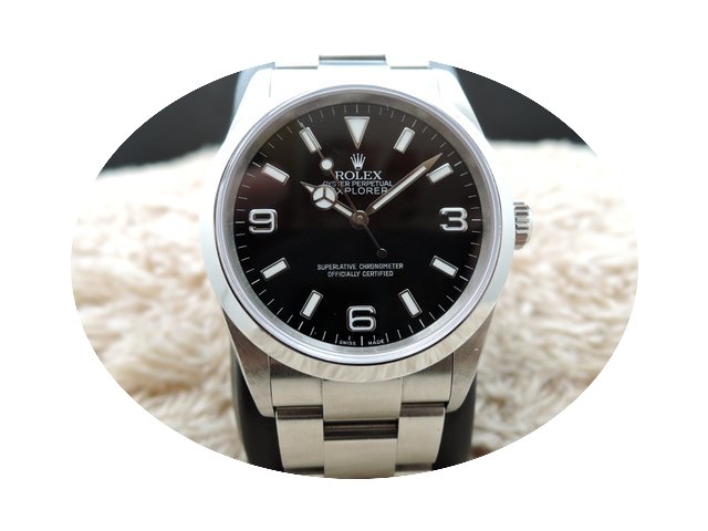 Rolex 114270 Explorer 1 Black Dial F Ser...