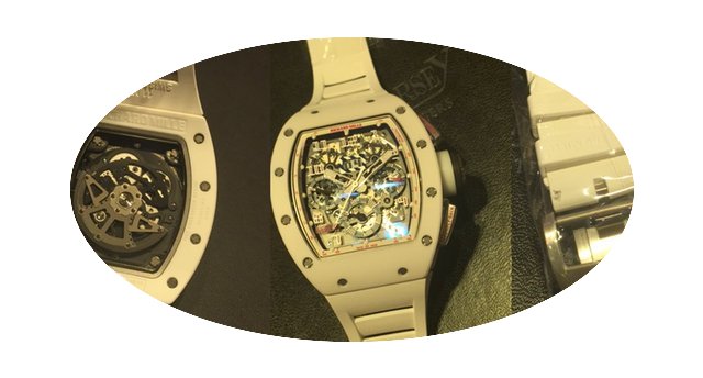 Richard Mille RM011 White Ceramic...
