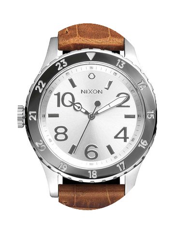 Nixon A467-1888 38-20 Leather Saddle Gat...