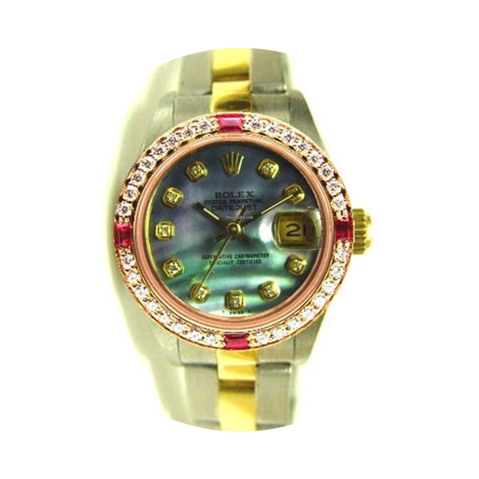 Rolex Datejust Lady's Steel and Gold Oys...