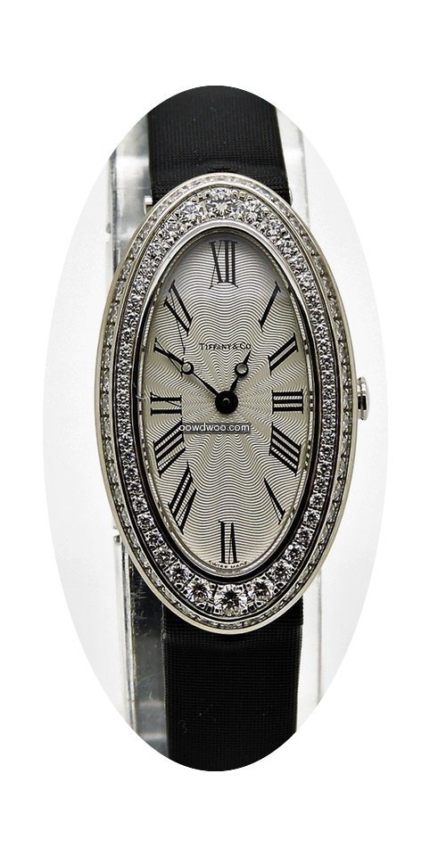 Tiffany Diamond Cocktail Watch White 18 ...