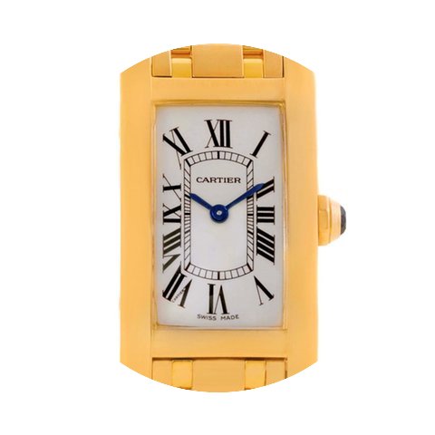 Cartier Tank Americaine 18k Yellow Gold ...