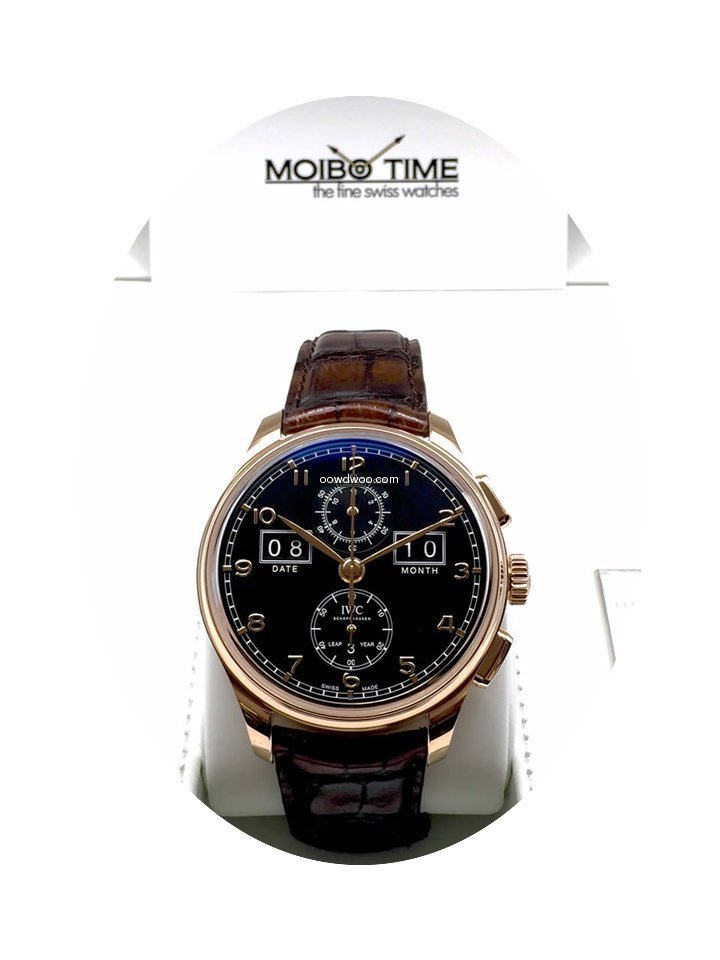 IWC 18ct Red Gold PORTUGIESER PERPETUAL ...