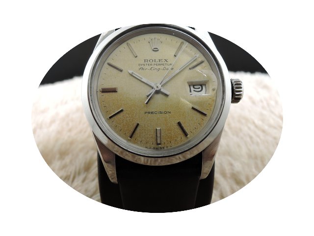 Rolex AIR KING DATE 5700 Original Tropic...