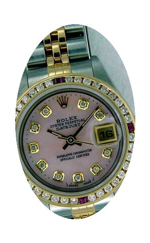 Rolex Ladies Datejust 2-Tone Watch...