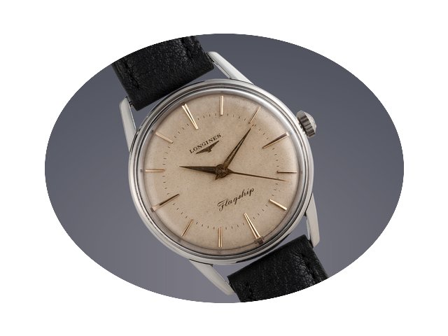 Longines Flagship stainless steel manual...