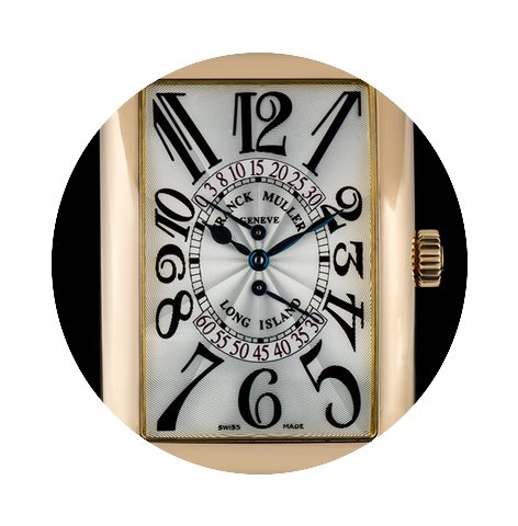 Franck Muller 18k R/G Silver Dial Bi-Ret...