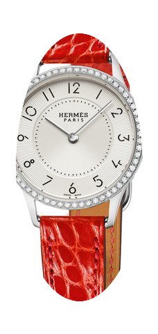 Hermès Slim d'Hermes PM Quartz 25mm Lad...