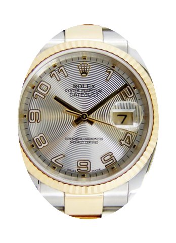 Rolex Datejust 36 116233-SVCAFO Silver C...