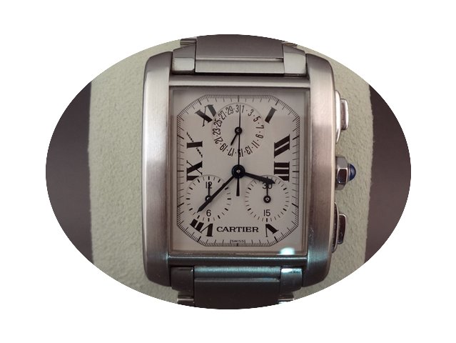 Cartier Tank Francaise Chronoflex...