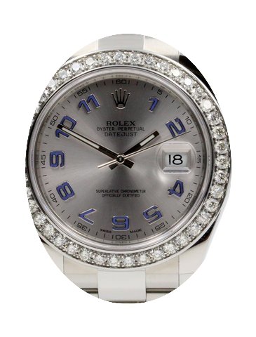 Rolex Datejust II 116300 Men's 41mm Cust...