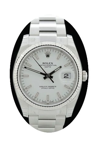 Rolex Date Ref.: 115234 - Box/Papiere - ...