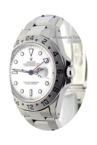 Rolex Explorer II Stainless Steel White ...