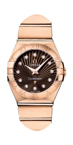 Omega Constellation Brushed 24mm Ladies ...