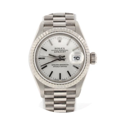 Rolex President Datejust Ladies 18K Whit...