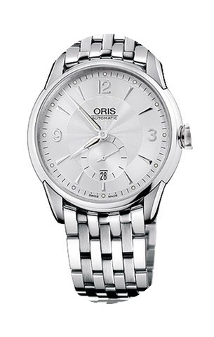 Oris Artelier Small Second, Date Silver ...